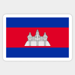 Flag of Cambodia Sticker